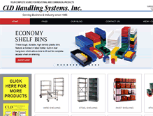 Tablet Screenshot of cldhandlingsystems.com